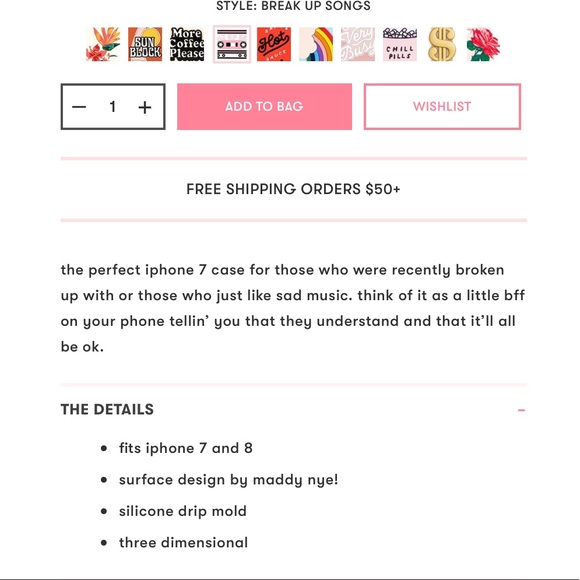 Ban.do silicone breakup case - Picture 2 of 8